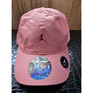 Nike Air Jordon Jumpman Youth Girls Pink Adjustable Cap Stylish 4A1976-R7 NWT